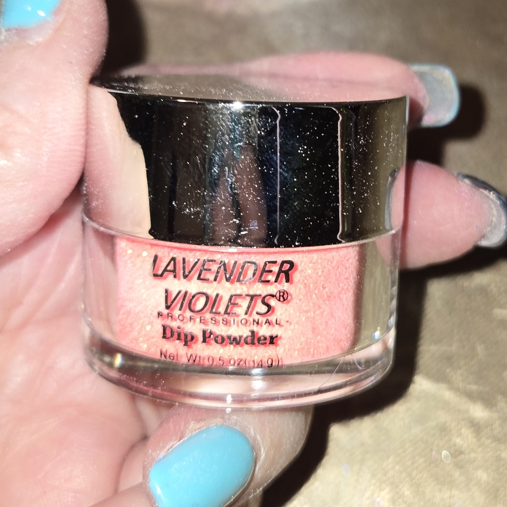 ❣️Lavender Violets Orange Dip Powder
